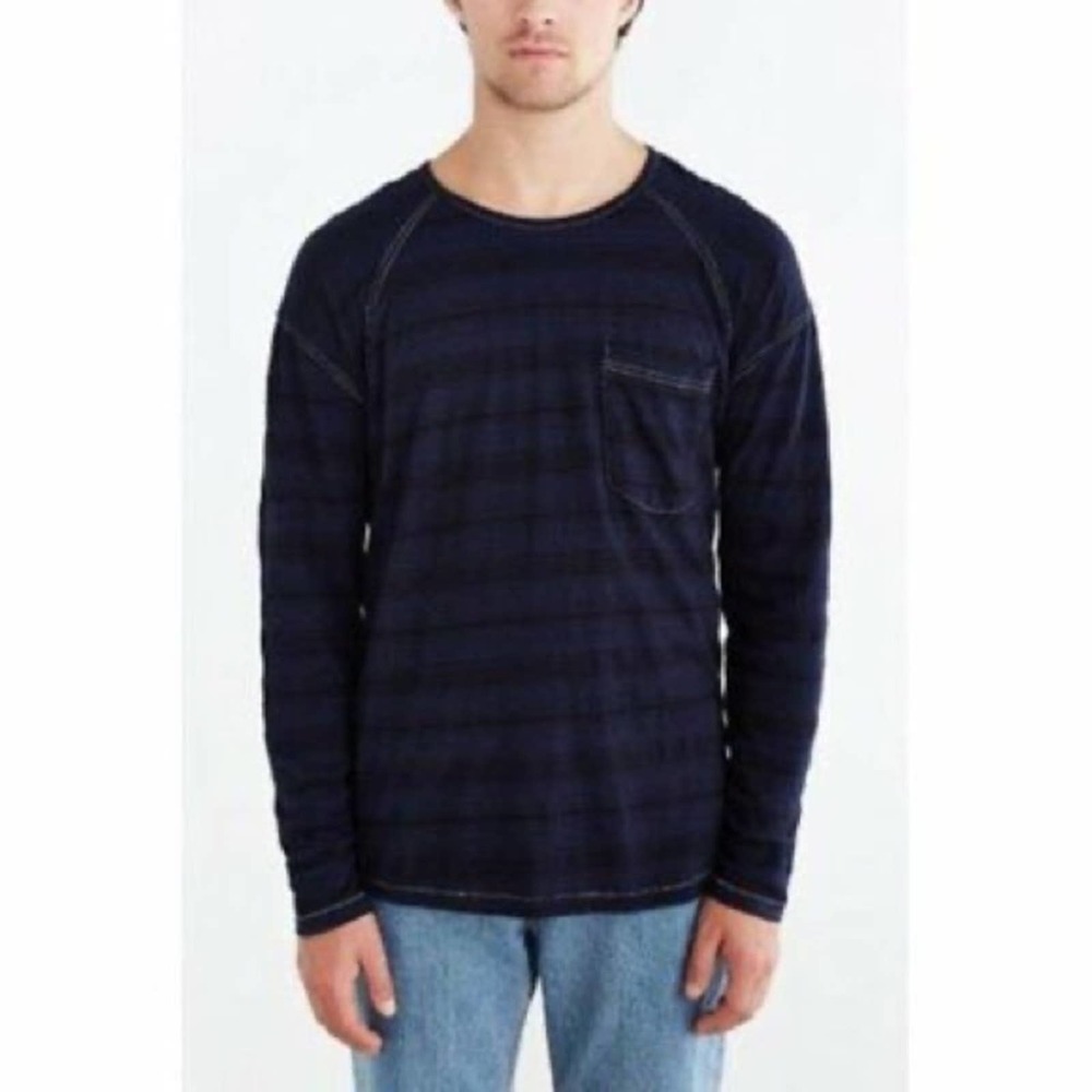 Urban Outfitters Koto Blue Daimyo Blocked Long Sleeve Size Medium‎